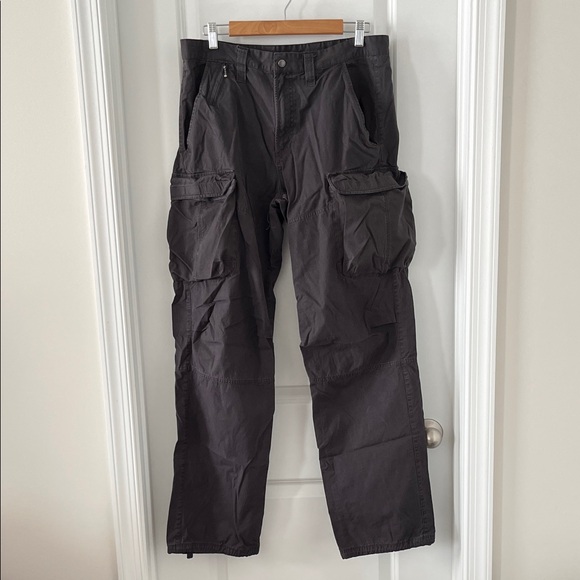 Armani Exchange Dark Gray Cargo Pants - Picture 1 of 4